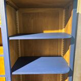 Asymmetrical midnight blue wardrobe