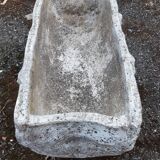 Planter "tree trunk" in concrete 1970