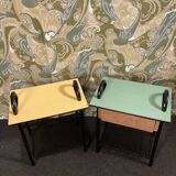 Pair of small tables from the 1960s