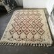 Berber carpet, 200cm x 145cm, diamond pattern, ethnic