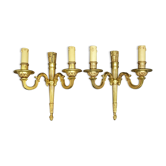 Paire d'appliques aux carquois style Louis XVI