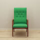 Teak green armchair, Danish design, 1970s, production: Denmark