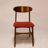 Set of chairs in teak Danish 1960