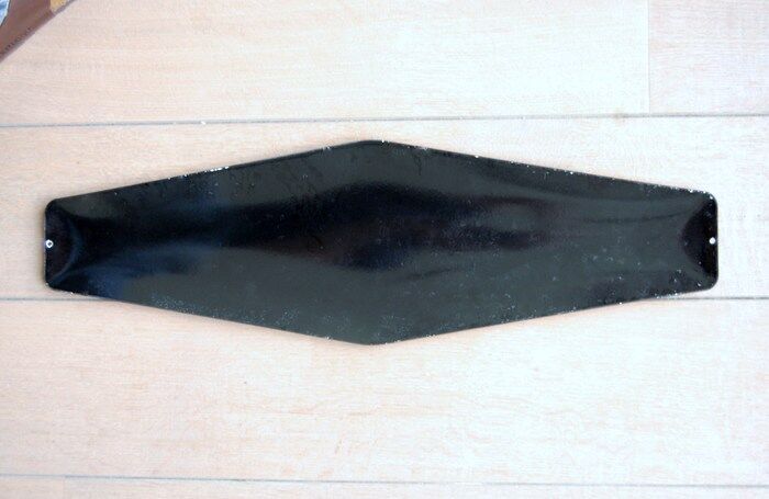 Enamelled plate advertising for the famous Belgian beer brand VEDETT (Duvel)