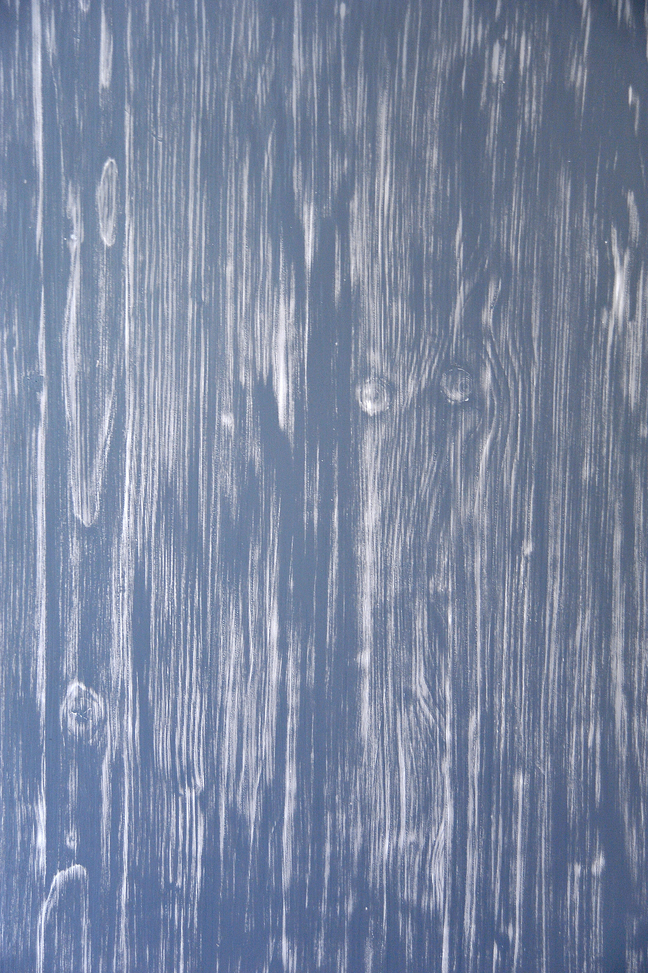 Grey blue wardrobe skated in solid pine