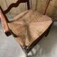 Fauteuil provençal paillé XIXeme