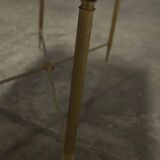 Table basse en marbre et piétement en laiton hauteur 46 cm