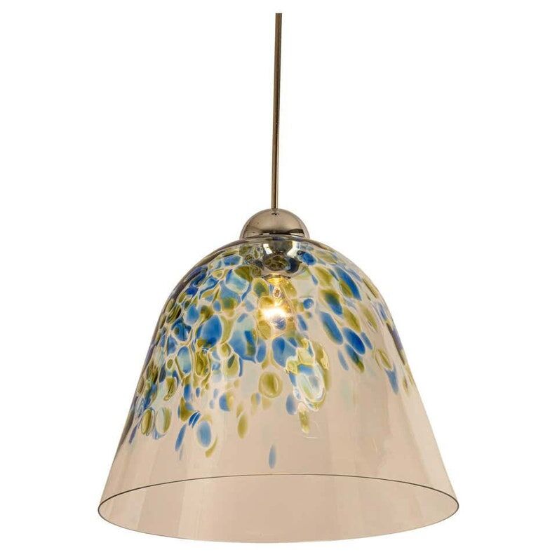 Murano glass pendant lamp designed by Kalmar Austria 1970s