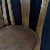 Bistro table and set of 3 bistro chairs