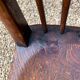 Pair of Windsor chairs stamped