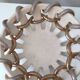 Vintage Vallauris Gold Twisted Basket Bowl? Saint Clément? Émile Tess