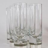 Glasses with foil silver