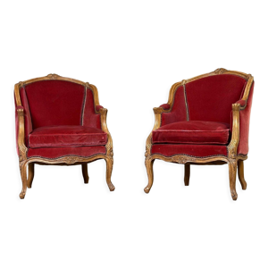 Paire de bergères en - style
