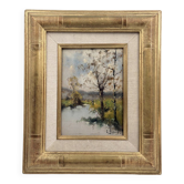 Oil by Eugene Galien Laloue