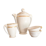 Art deco teapot and cups