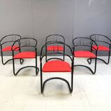 Post modern dining chairs, 1980s