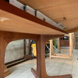 Table ovale Baumann avec rallonges