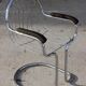 4 chairs & 2 armchairs in chrome-plated steel wire by Gastone Rinaldi, Italy 1970s