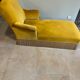 Golden velvet daybed