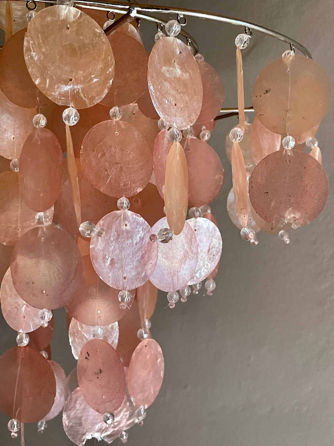 Mother-of-pearl chandelier