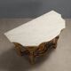 Console ancienne éclectique en bois sculpté et doré, Italie, XIXe siècle
