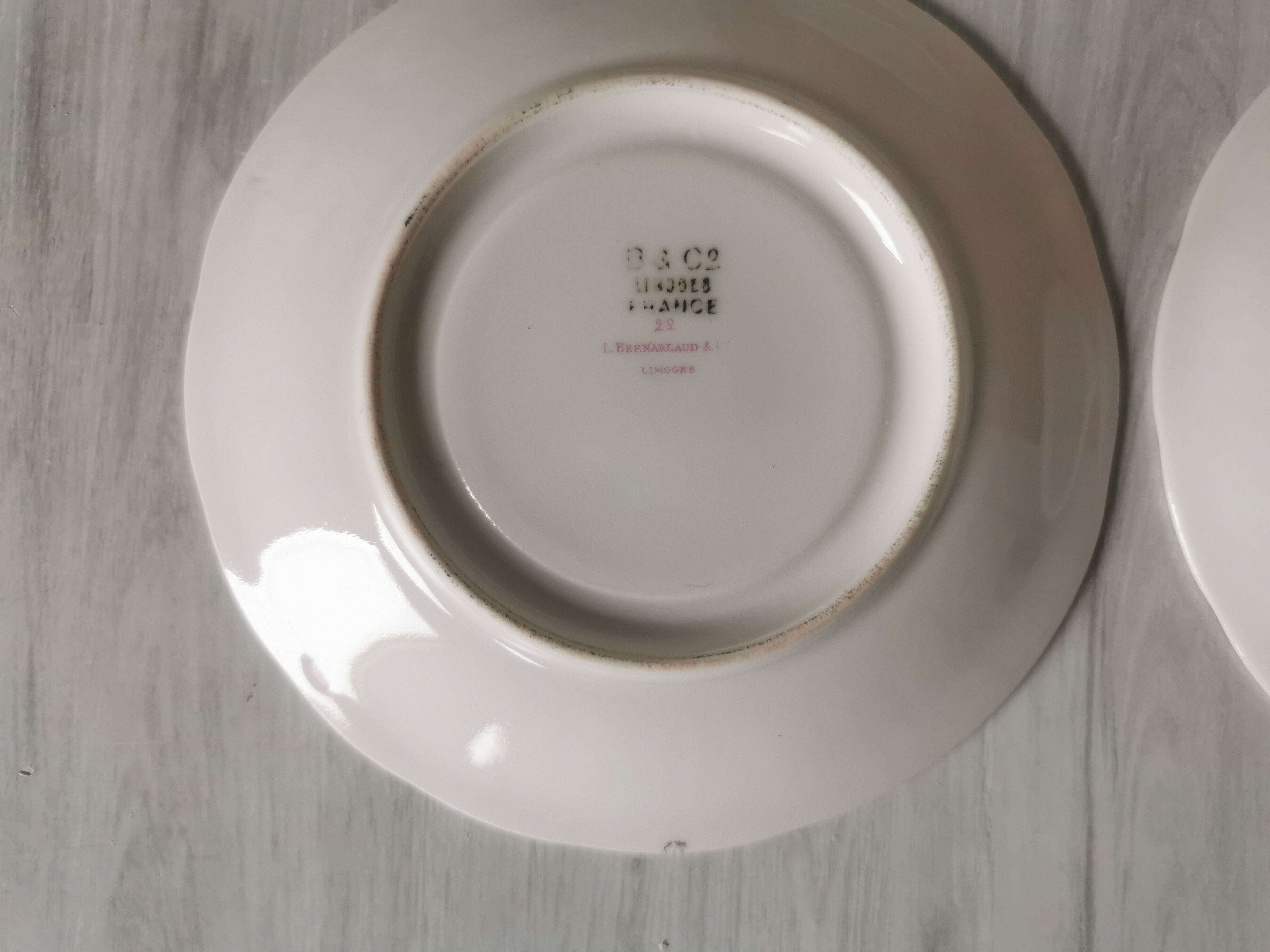 Dessert service and coffee Bernardaud Limoges