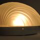 Vintage white opaline glass shell wall light – Ann wall lamp