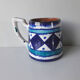 Paire de tasses en céramiques bleue - scandinaves