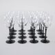 Set of wine glasses, Danish design, 1970s, manufactured in Denmark