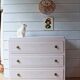 Commode années 60 rose poudré