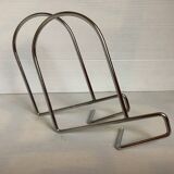 Pair of metal bookends