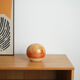 Spherical ceramic vase, Danish design, 1960s, made in Denmark