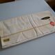 Antique linen sheet with Venetian scalloped edge, 240 x 325 cm, New Old Stock