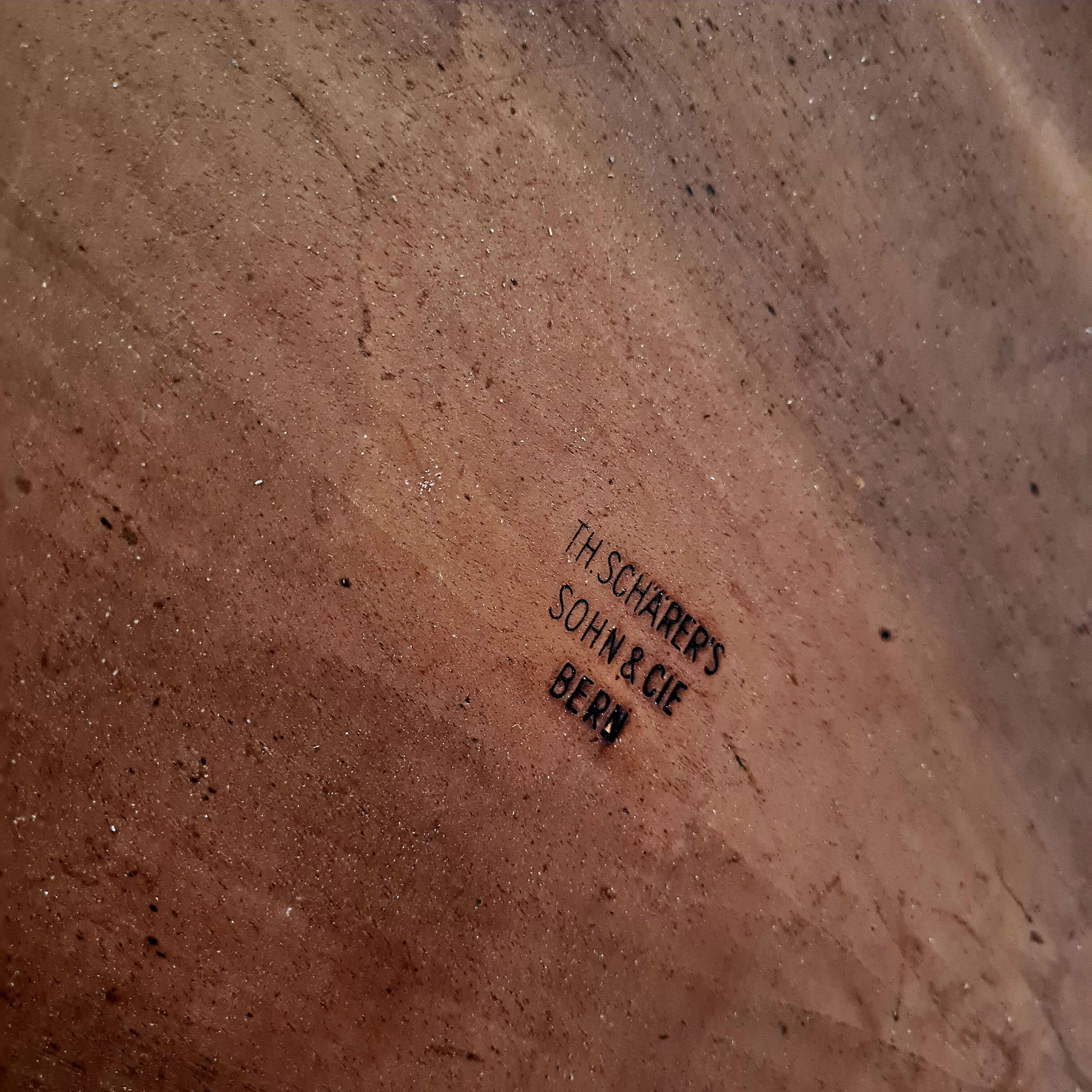 Oval inlaid table made in Germany by Sohn & Cie