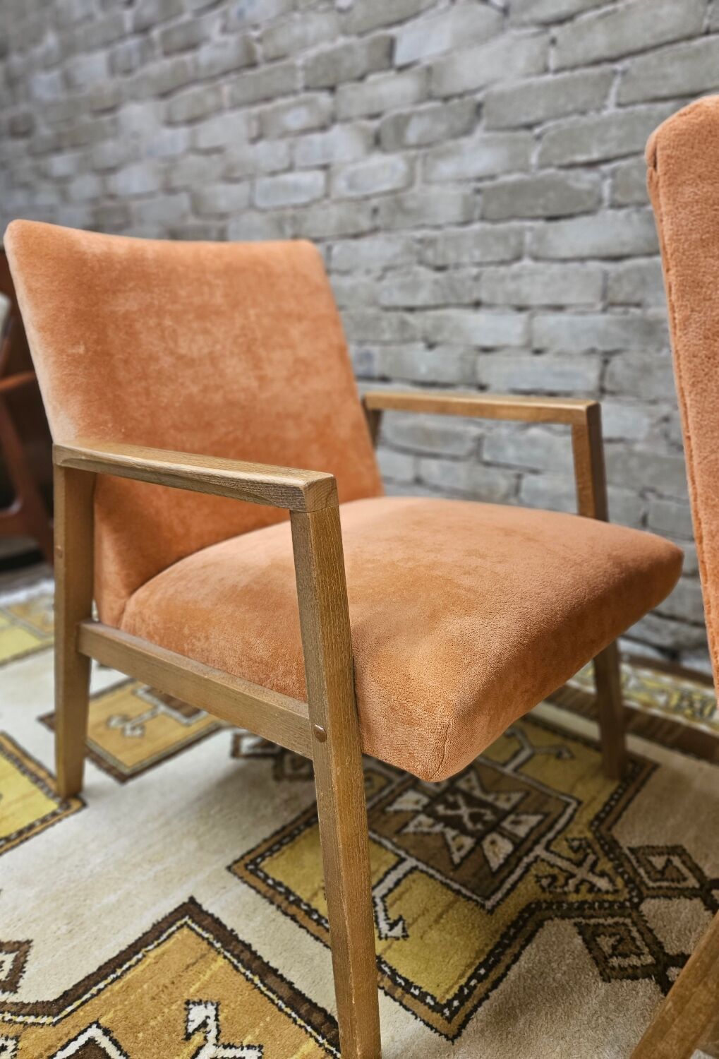 Pair of vintage Danish armchair