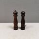 Salt and pepper set in rosewood, Denmark 1960-70s.