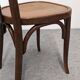 Set of 8 Baumann bistro chairs in bent beech, France circa 1930.