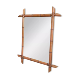 Bamboo mirror 1900 58*74 cm.