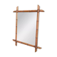 Bamboo mirror 1900 58*74 cm.