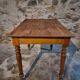 Vintage French farmhouse table, 1920s–1930s