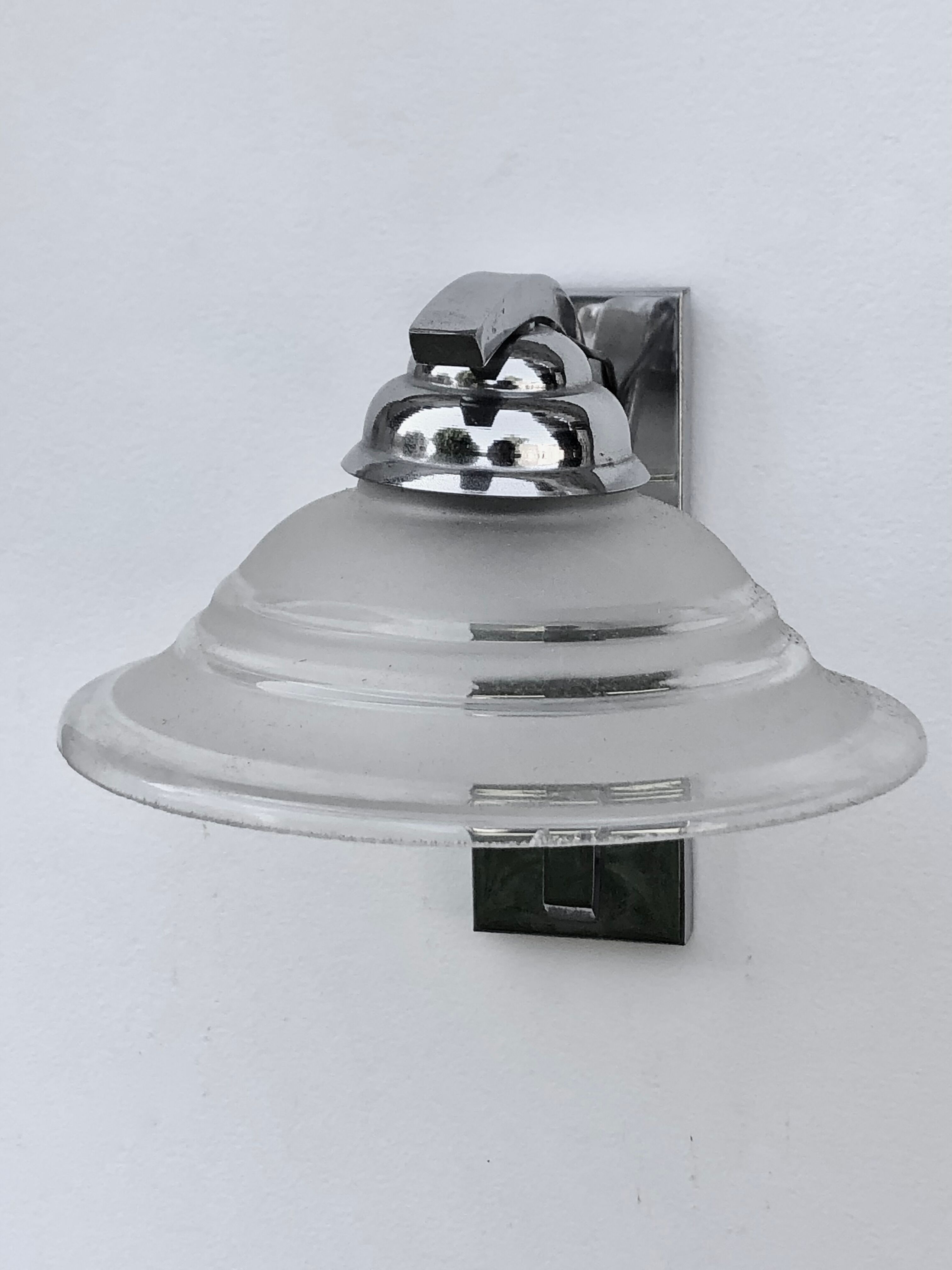 Pair of sconces, art deco