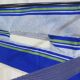 Vintage 190s folding camping stool with clutch