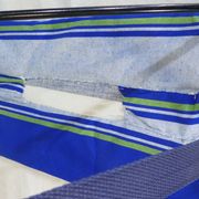 Vintage 190s folding camping stool with clutch