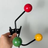 Coat hook 3 balls 1950
