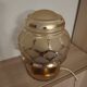 Gold table lamp in Art Deco glasswork