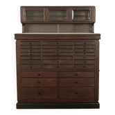 Antique Dental Cabinet, Filing Cabinet, 1920s