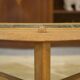 Oak and ceramic coffee table by Guillerme and Chambron for Votre Maison 1950s