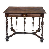 Louis XIII Style Walnut Writing Table, 19th Century