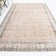 7x11 nuances de tan beige tapis persan, 220x335cm