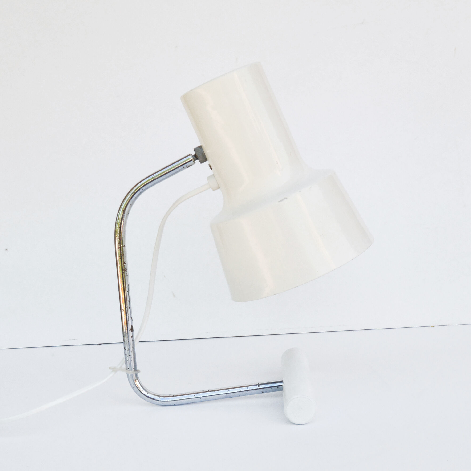1960s design modern desk lamp, designed by J. Hurka, Napako, Czechoslovakia